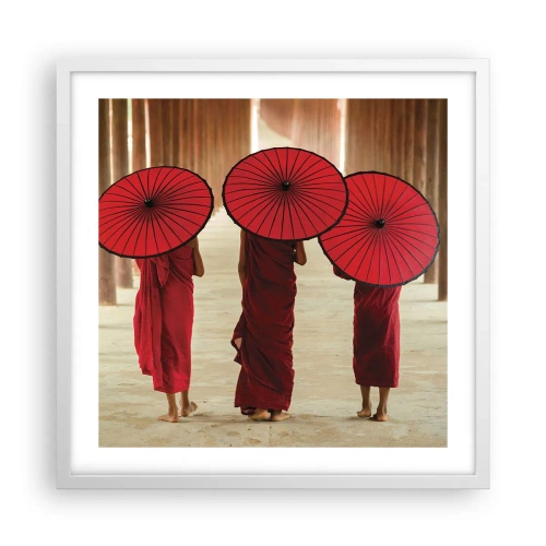 Plakat w białej ramie - W drodze do Czystej Krainy - 50x50 cm