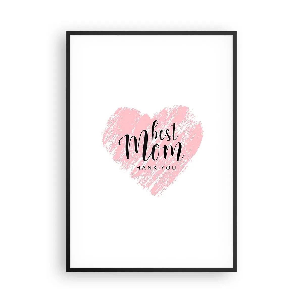 Plakat w czarnej ramie - Zawsze odpowiedni moment - 70x100 cm