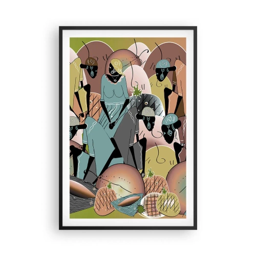 Plakat w czarnej ramie - Nadchodzi wielkie święto - 61x91 cm