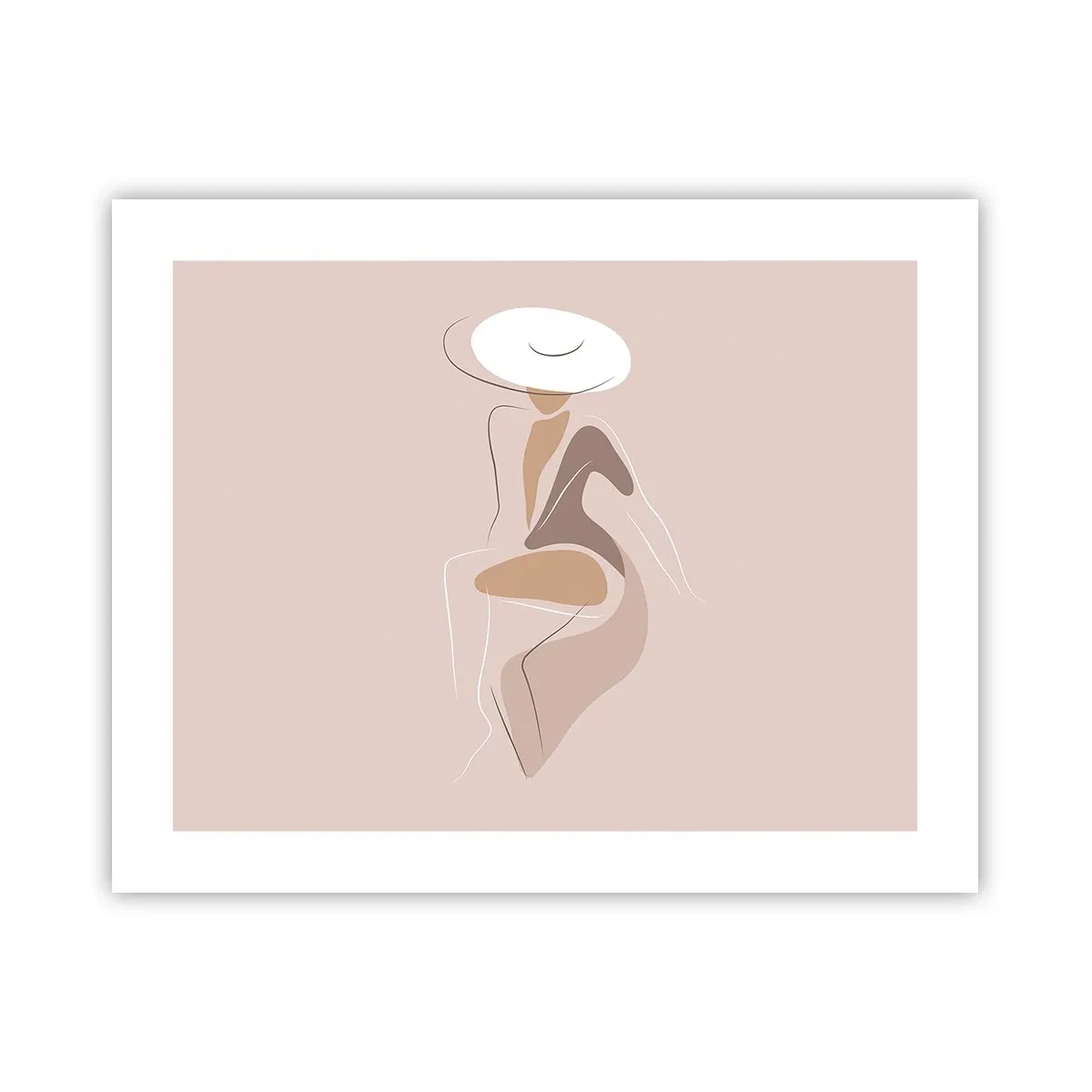 Plakat - Damą być - 50x40 cm