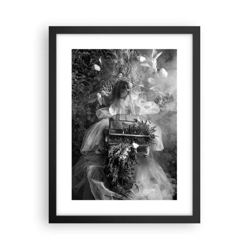 Plakat w czarnej ramie - Sama Matka – Natura - 30x40 cm