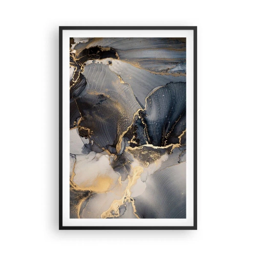 Plakat w czarnej ramie - Życie kamienia - 61x91 cm