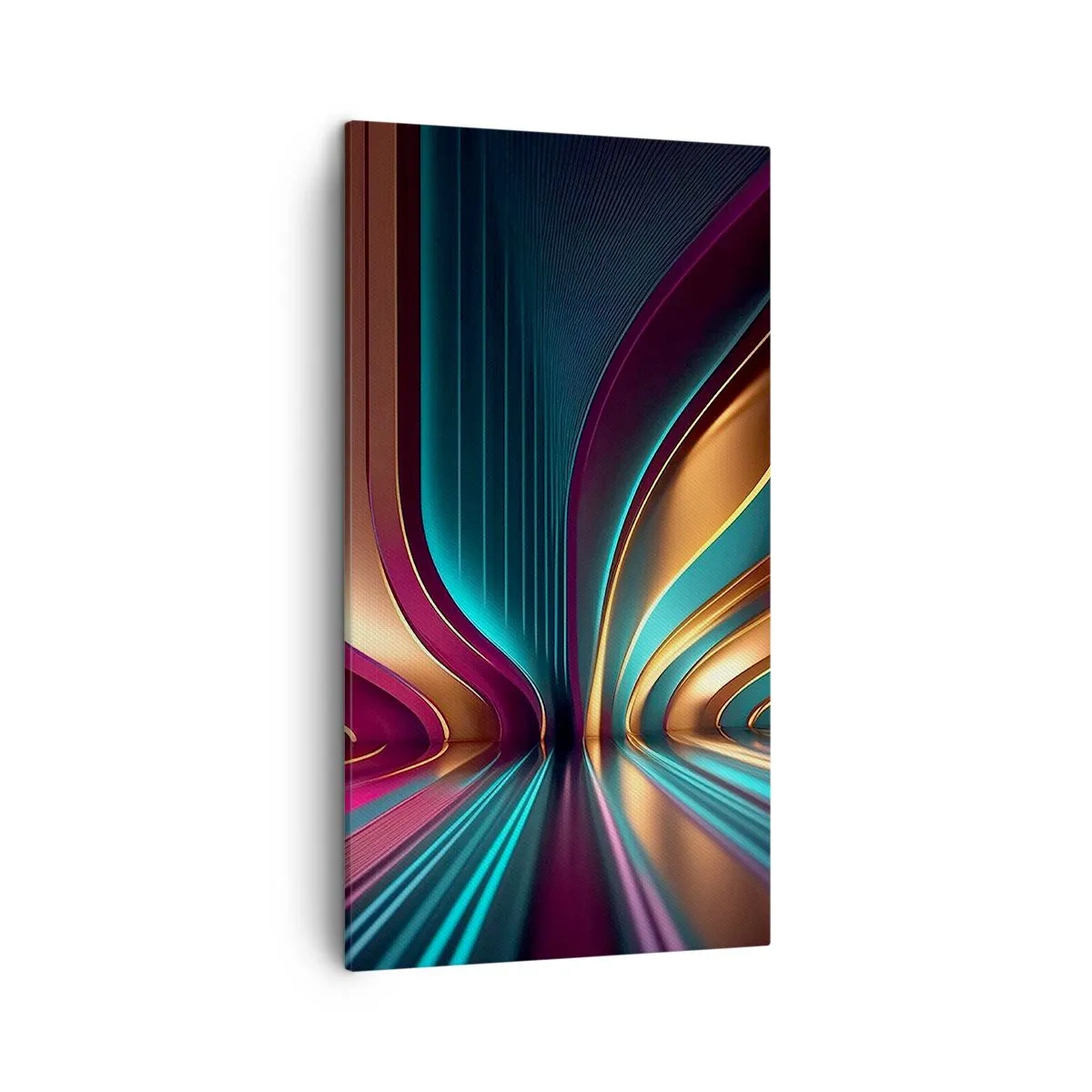 Obraz na płótnie - Architektura światła - 45x80 cm