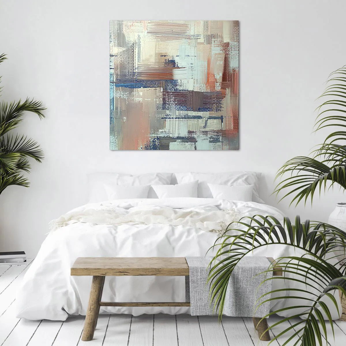 Obraz na płótnie - Dotrzeć do światła - 60x60 cm