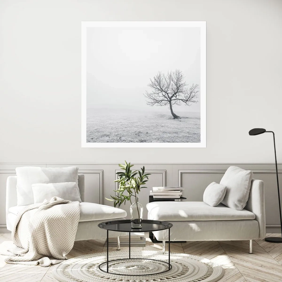 Plakat - Przeciw nicości - 60x60 cm