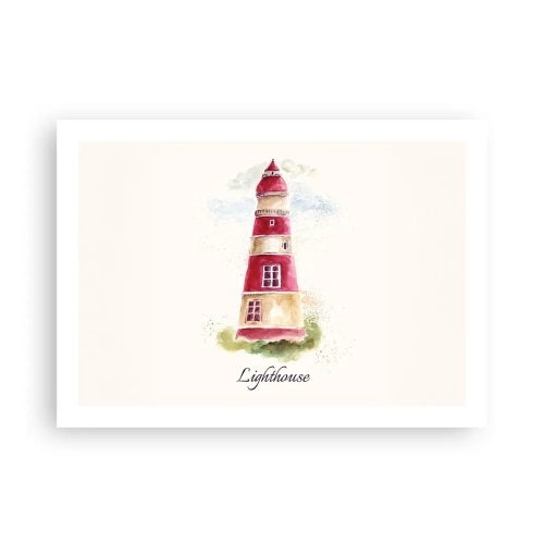 Plakat - Wokół zawsze pogoda - 70x50 cm