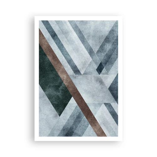 Plakat - Wyszukana elegancja geometrii - 70x100 cm