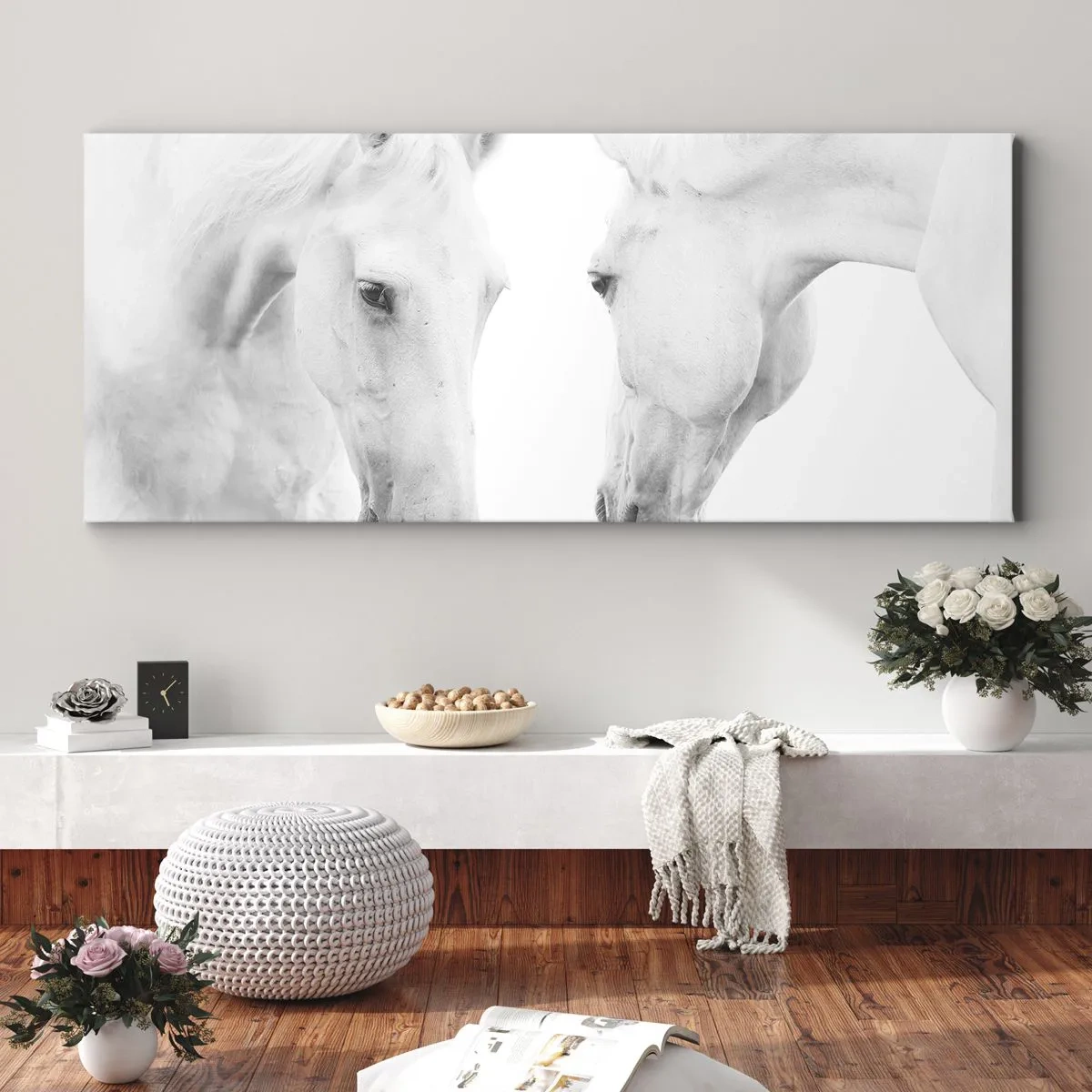 Obraz na płótnie - Czy to jest przyjaźń…? - 100x40 cm