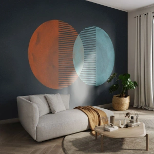 Fototapeta Samoprzylepna Deluxe Sticker - Astronomiczna fantazja - Abstrakcja, Sztuka, Nowoczesny Wzór - 100x70 cm