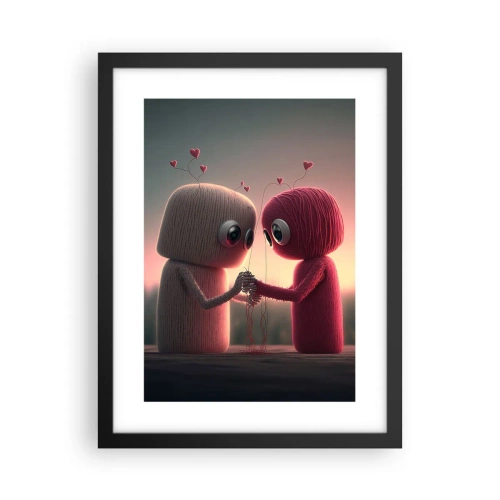 Plakat w czarnej ramie - Każdemu wolno kochać - 30x40 cm