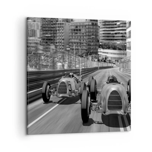 Obraz na płótnie - Dawno temu w Monte Carlo - 50x50 cm