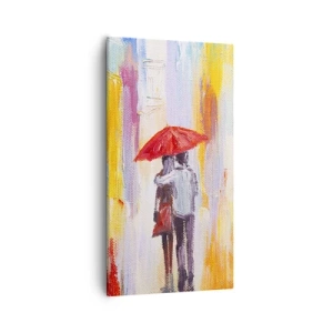 Obraz na płótnie - Niech pada dalej - 55x100 cm