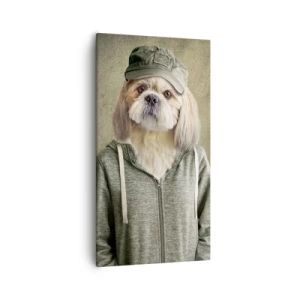 Obraz na płótnie - Wolę luzik - 55x100 cm