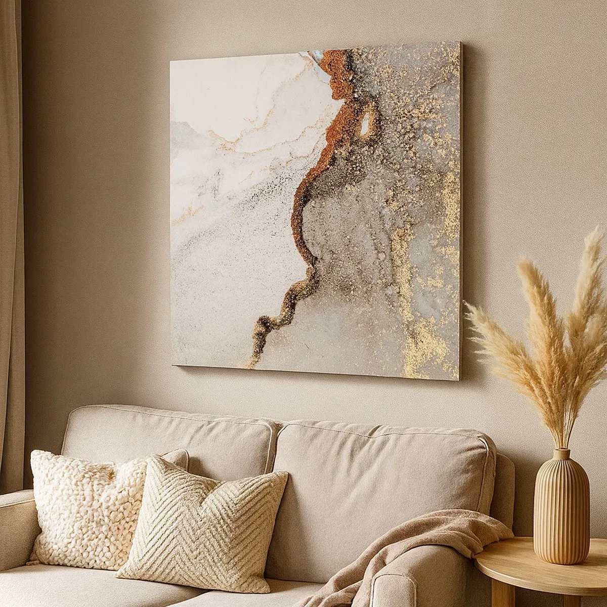 Obraz na płótnie - Na granicy barw - 30x30 cm