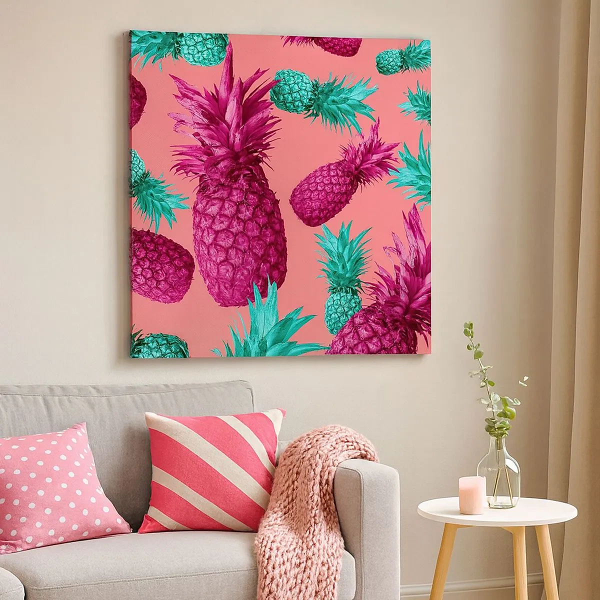 Obraz na płótnie - Wolność jest słodka - 30x30 cm