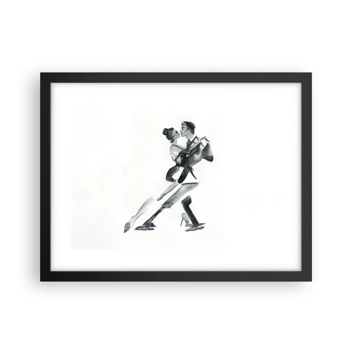 Plakat w czarnej ramie - W jednym rytmie - 40x30 cm