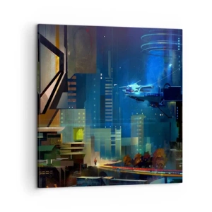 Obraz na płótnie - W niedalekiej przyszłości - 50x50 cm