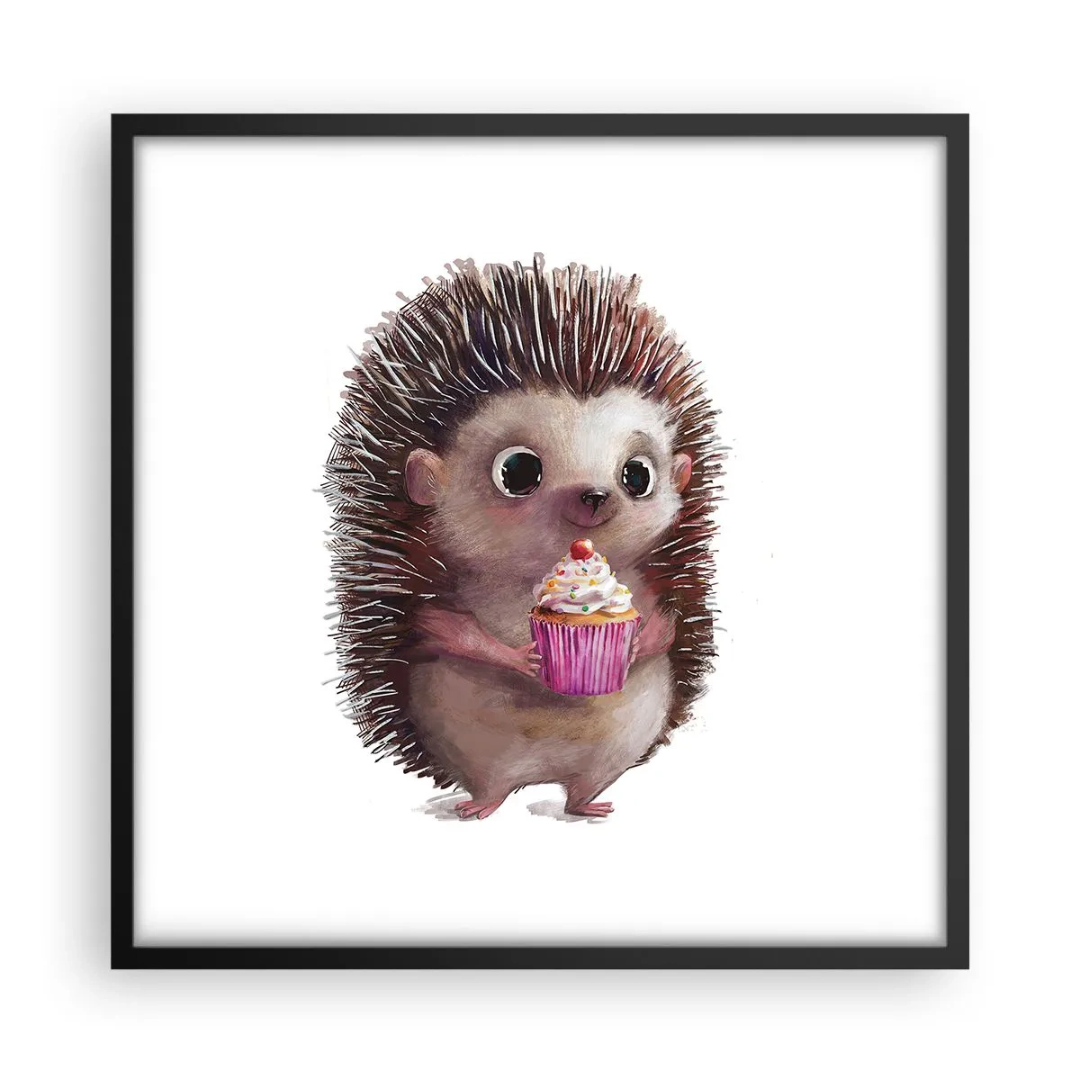 Plakat w czarnej ramie - Święto jest co dzień - 50x50 cm