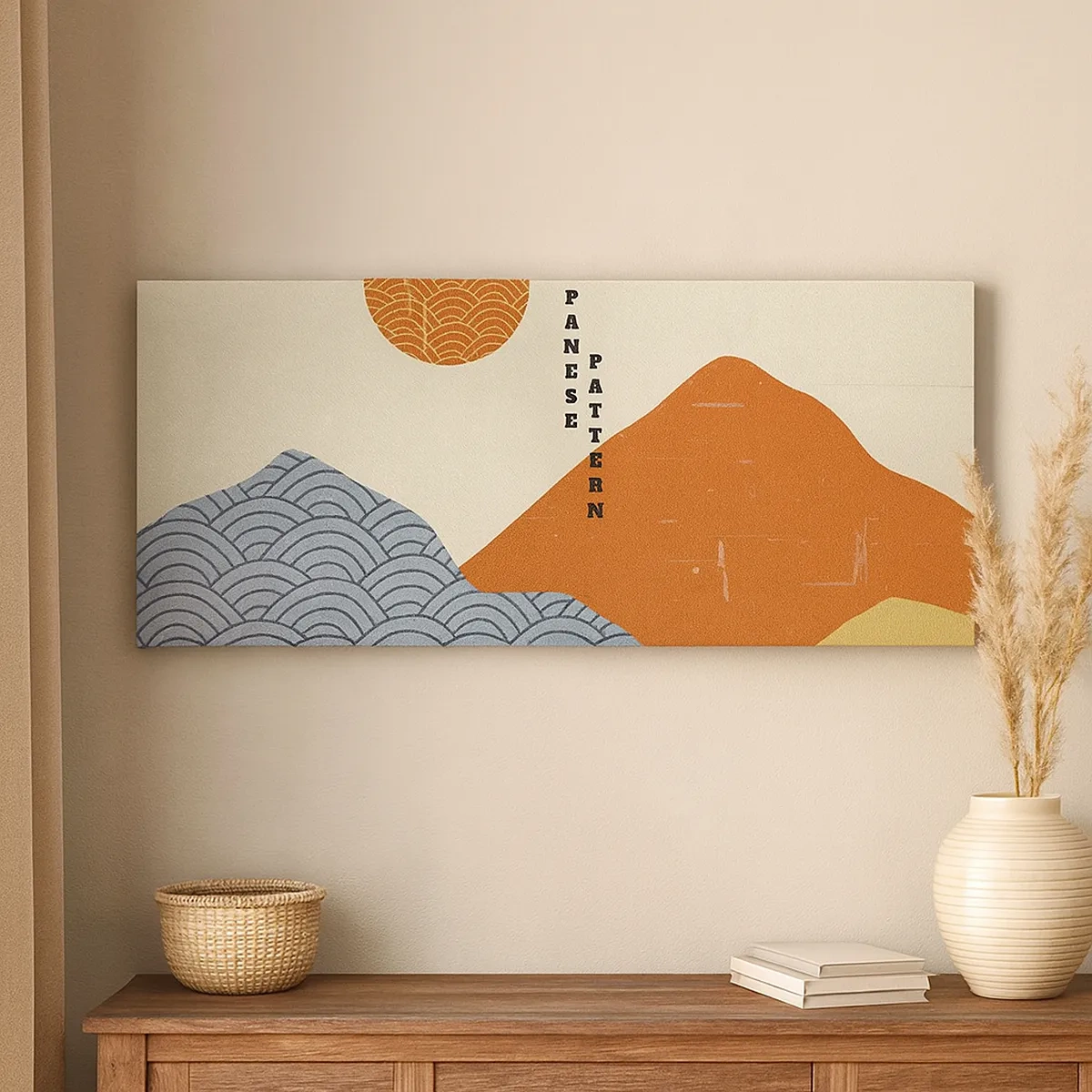 Obraz na płótnie - W japońskim duchu - 30x30 cm