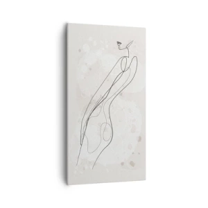 Obraz na płótnie - Pobłądzić spojrzeniem - 55x100 cm