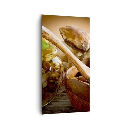 Obraz na płótnie - Czy świeży, czy solony, czy jesiennej pory... - 65x120 cm