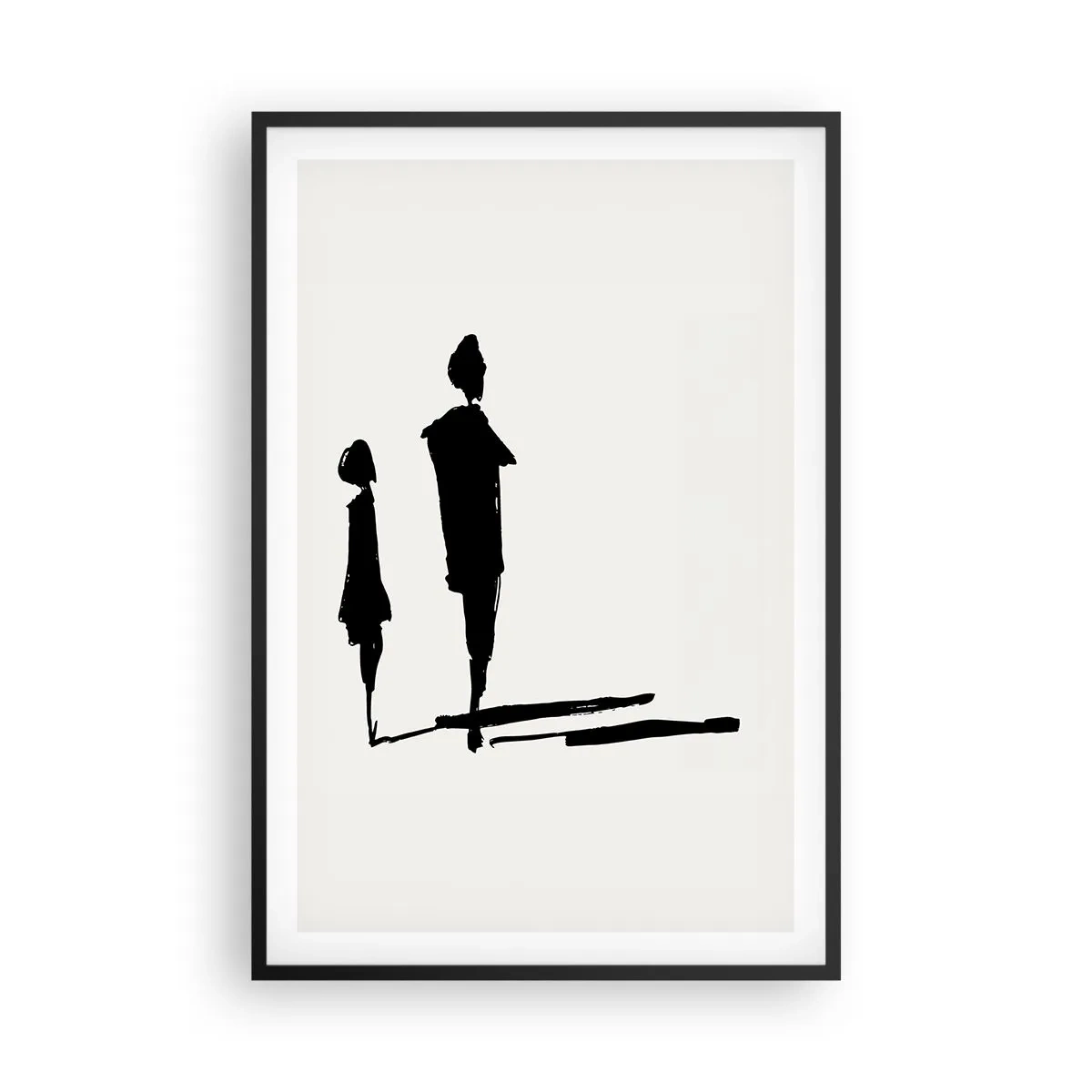 Plakat w czarnej ramie - Na pewno razem? - 61x91 cm