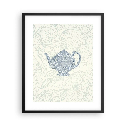 Plakat w czarnej ramie - Herbaty czar - 40x50 cm