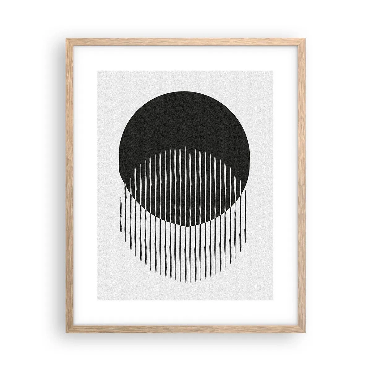 Plakat w ramie jasny dąb - Jego alter ego - 40x50 cm