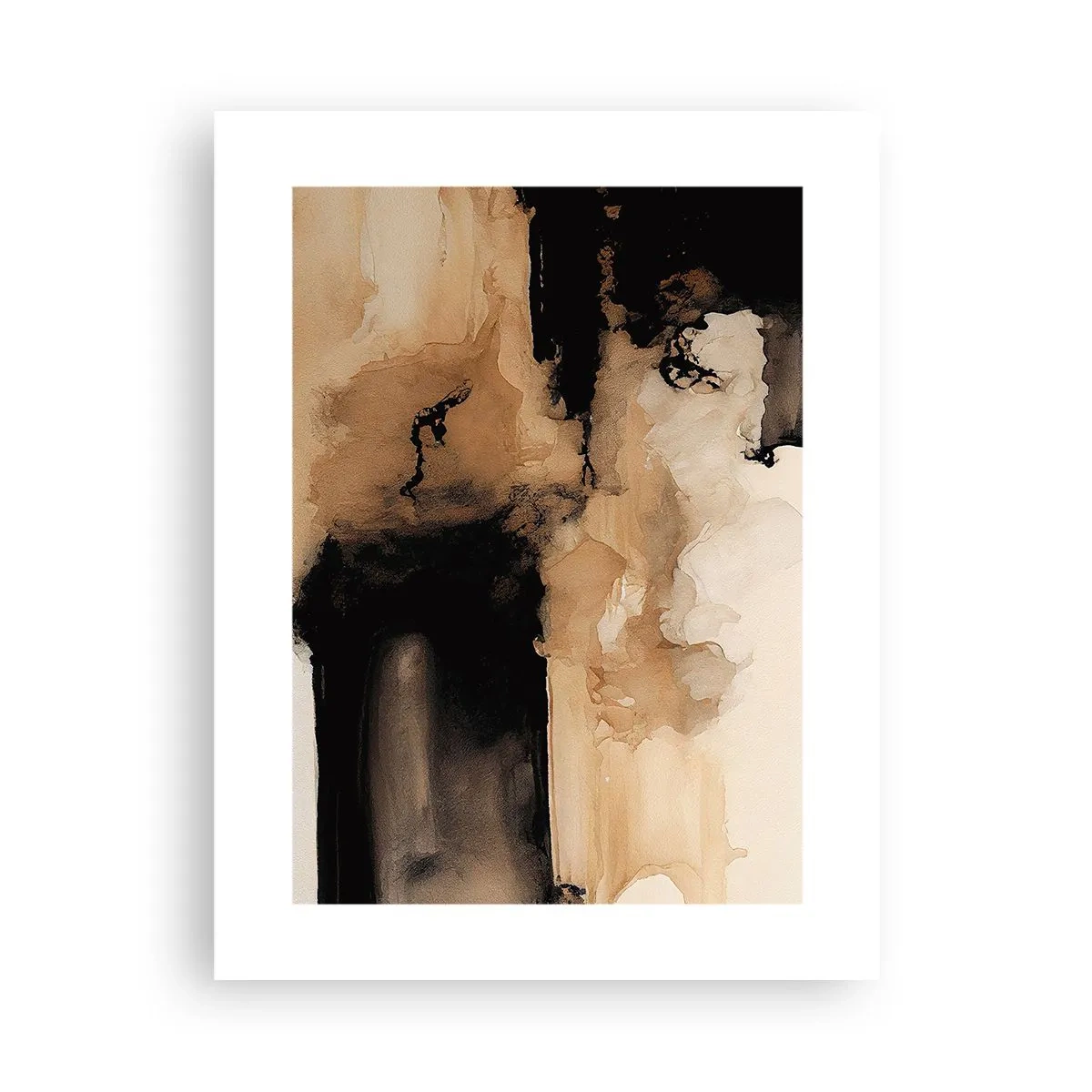 Plakat - Abstrakcja intrygująca - 30x40 cm