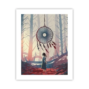 Plakat - Tajemny rytuał szczęścia - 40x50 cm