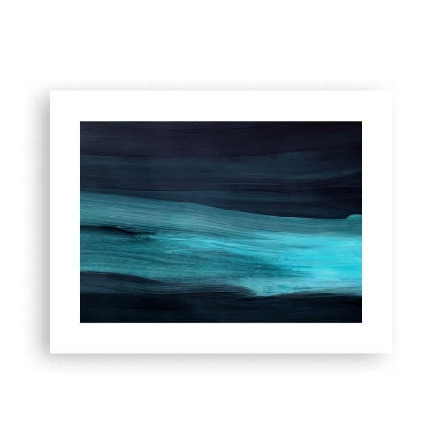 Plakat - Popłyń z nurtem - 40x30 cm