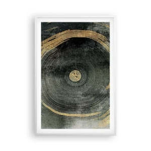 Plakat w białej ramie - Zmiana i trwanie - 61x91 cm