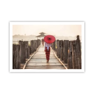 Plakat - Na starym moście - 91x61 cm