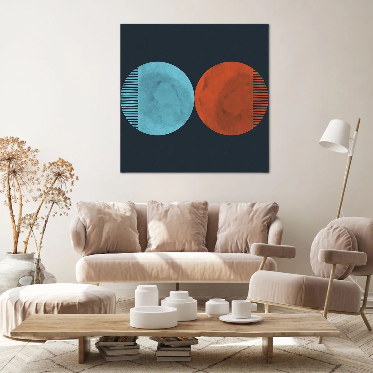 Obraz na płótnie - Tylko geometria? - 70x70 cm