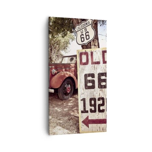 Obraz na płótnie - Legenda amerykanskiej prowincji - 55x100 cm