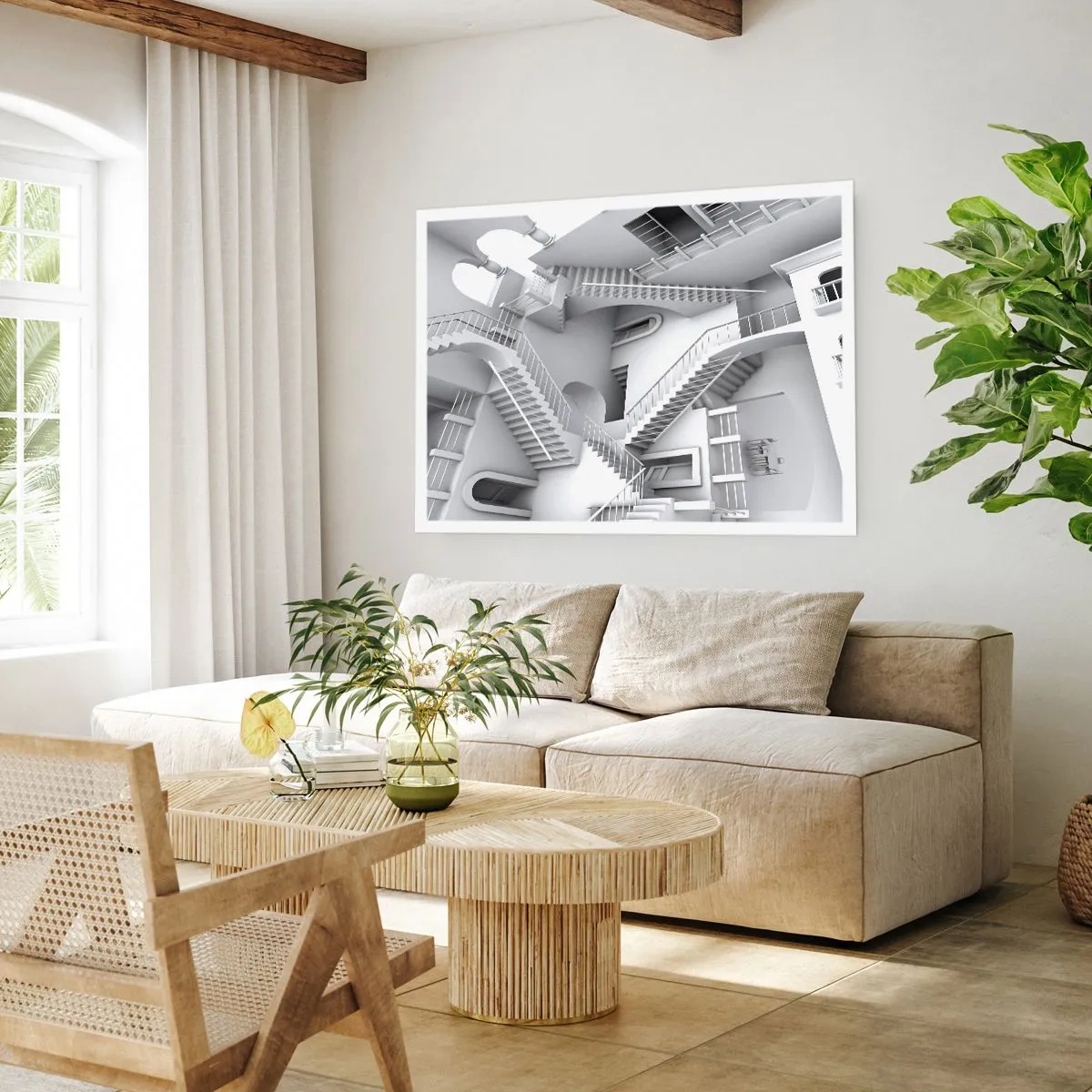 Plakat - Paradoksy przestrzeni - 70x50 cm