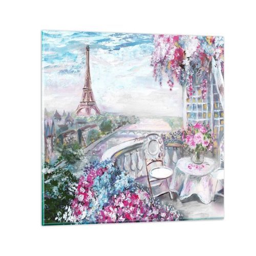 Obraz na szkle - Najpiękniej tu w maju - 50x50 cm