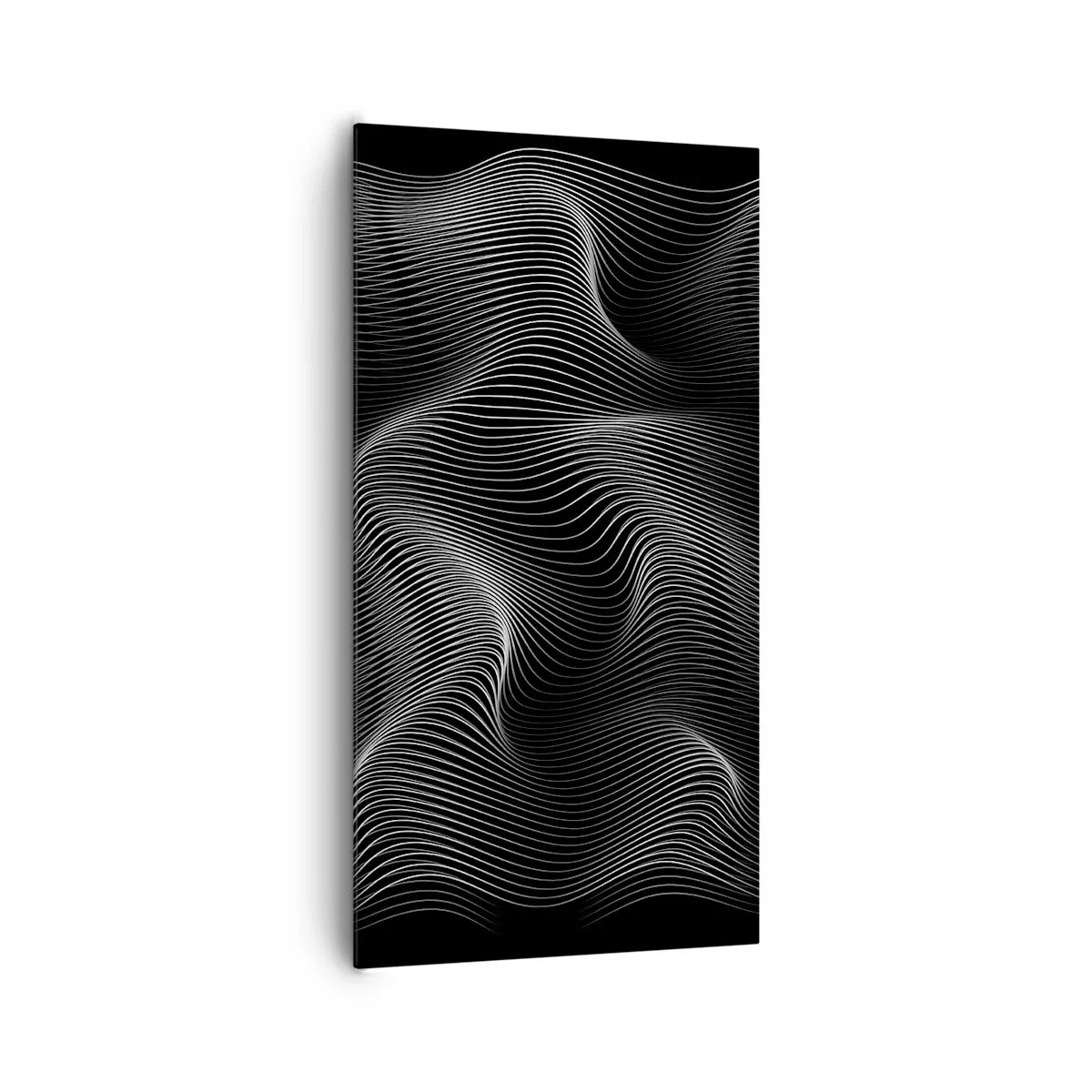 Obraz na płótnie - Taniec światła w przestrzeni - 65x120 cm