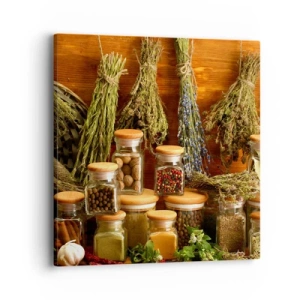 Obraz na płótnie - Kuchenne czary - 40x40 cm