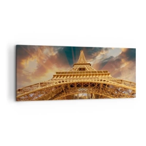 Obraz na płótnie - Jak ludzkość sięgnęła nieba - 100x40 cm