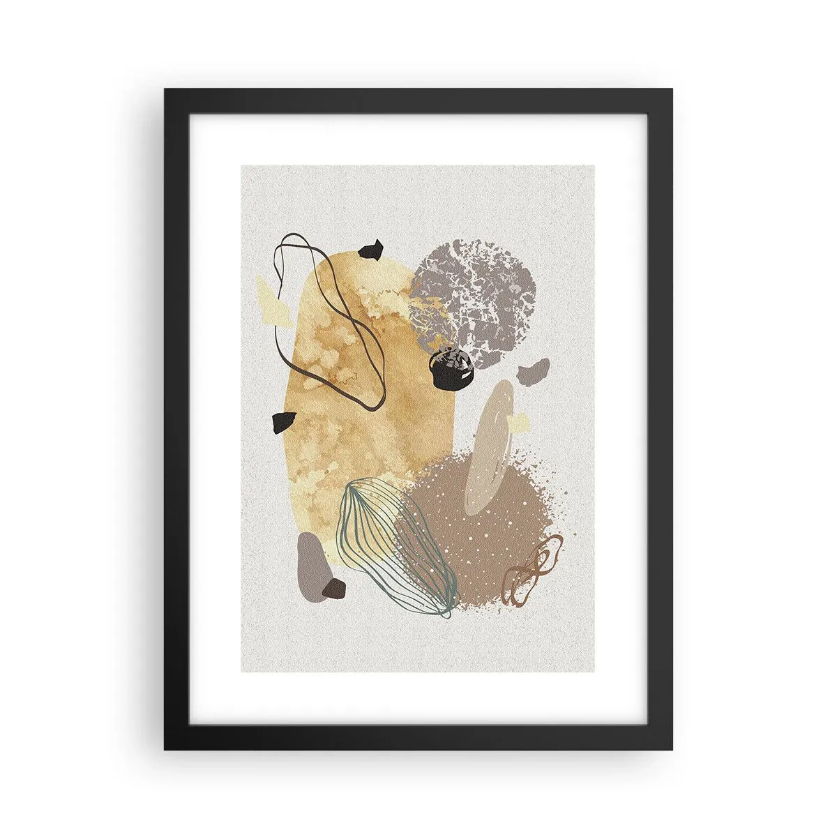 Plakat w czarnej ramie - Plumkologia stosowana - 30x40 cm