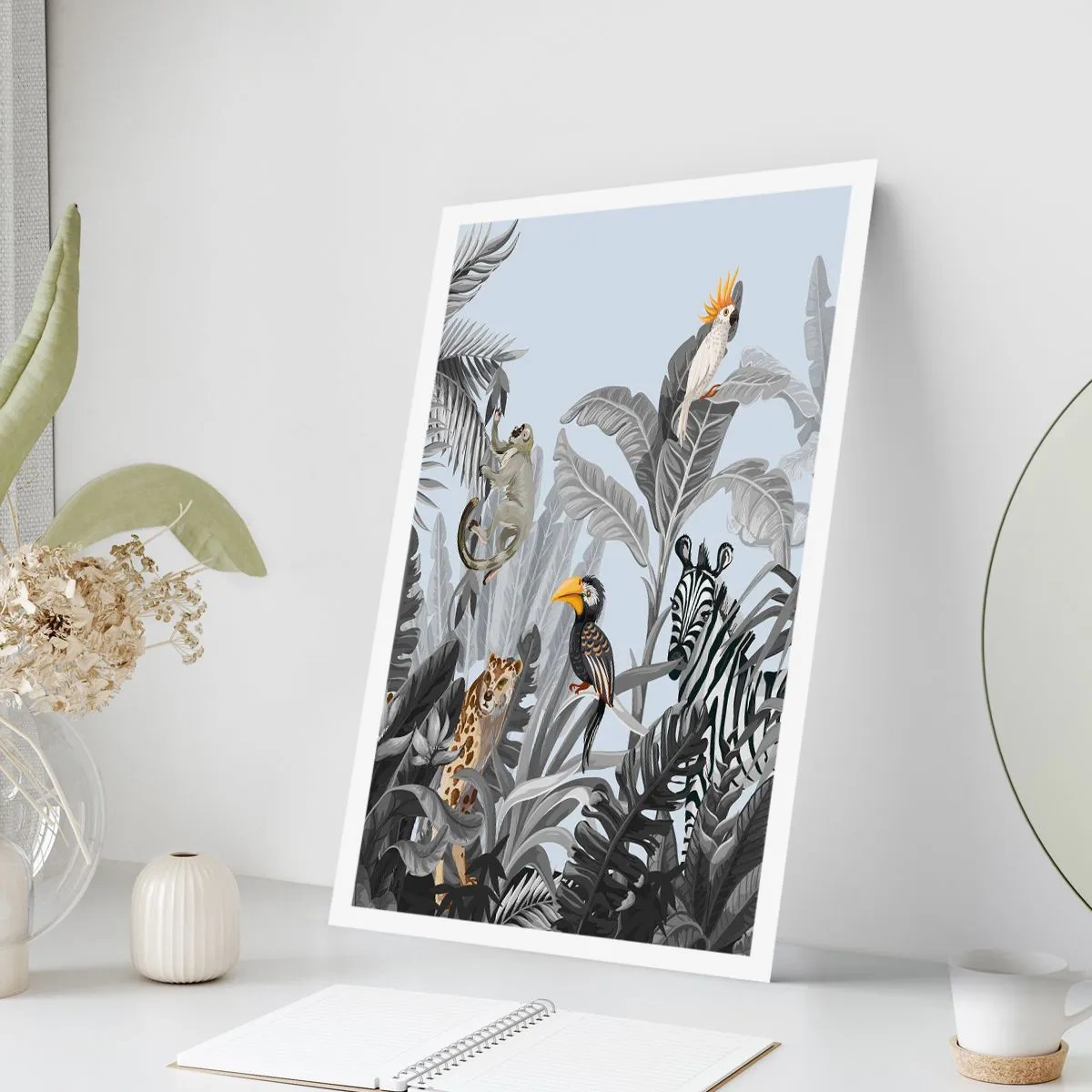 Plakat - Afrykańska bajka - 30x40 cm