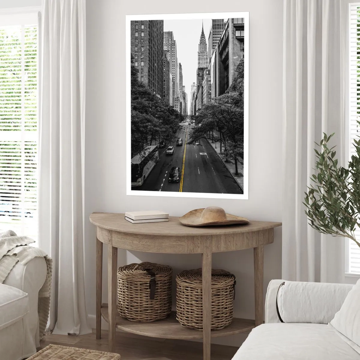 Plakat - Nowojorski poranek - 70x100 cm