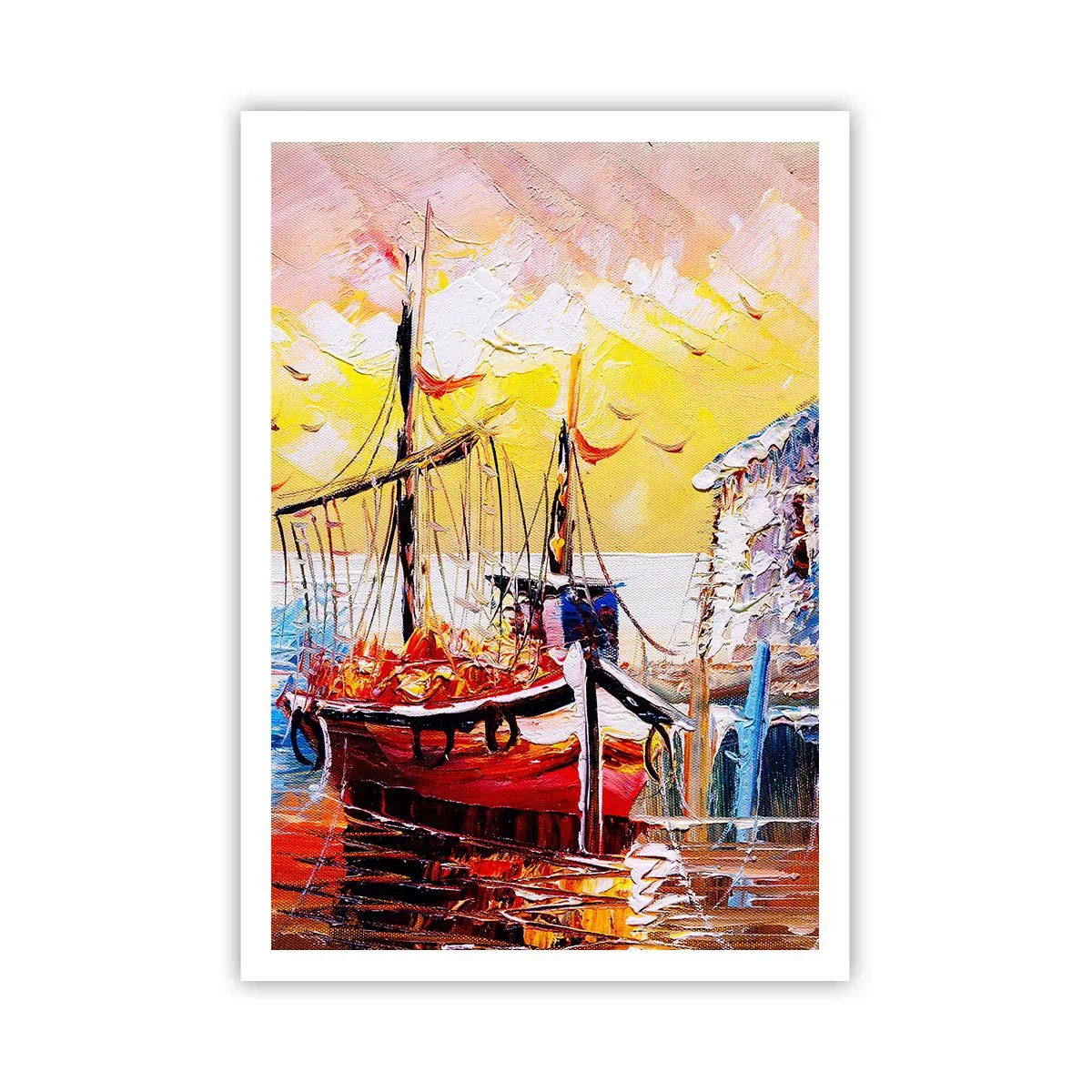 Plakat - Szczęśliwy powrót - 70x100 cm