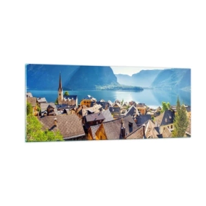 Obraz na szkle - Bardziej malowniczo się nie da - 100x40 cm