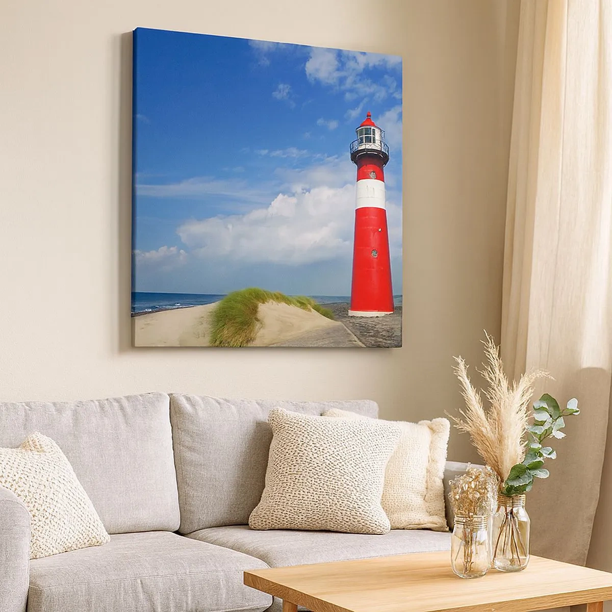 Obraz na płótnie - Wymarzona samotnia - 30x30 cm