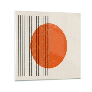 Obraz na szkle - Zawsze słońce - 70x70 cm