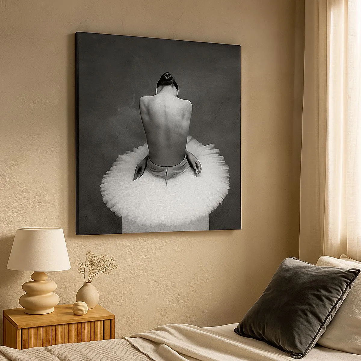 Obraz na płótnie - Właśnie rozkwita - 30x30 cm