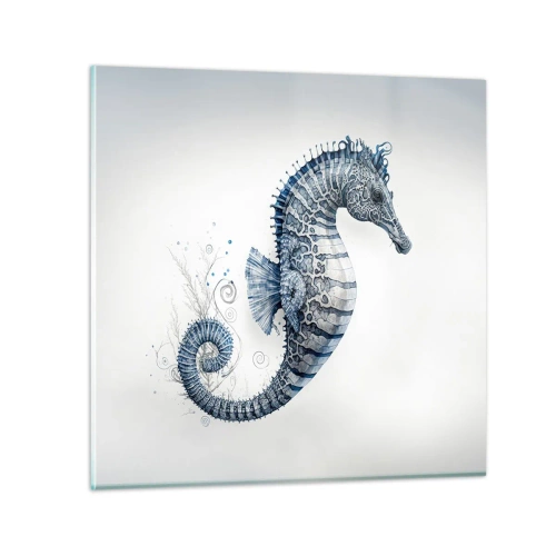 Obraz na szkle - Subtelny żart natury - 70x70 cm