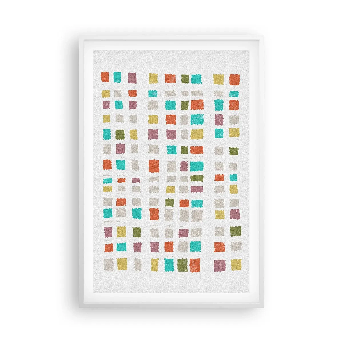 Plakat w białej ramie - Nieznana gra - 61x91 cm